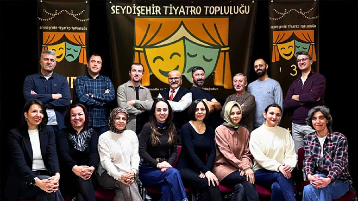 Seydişehir tiyatro topluluğu hızlı başladı