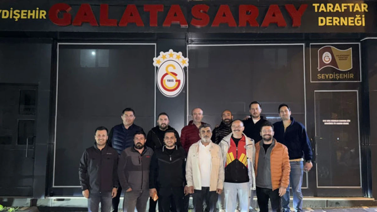 Seydişehir&rsquo;de Galatasaraylılar tek y&uuml;rek