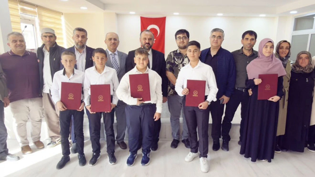 Seydişehir'de 'hafızlık' sevinci