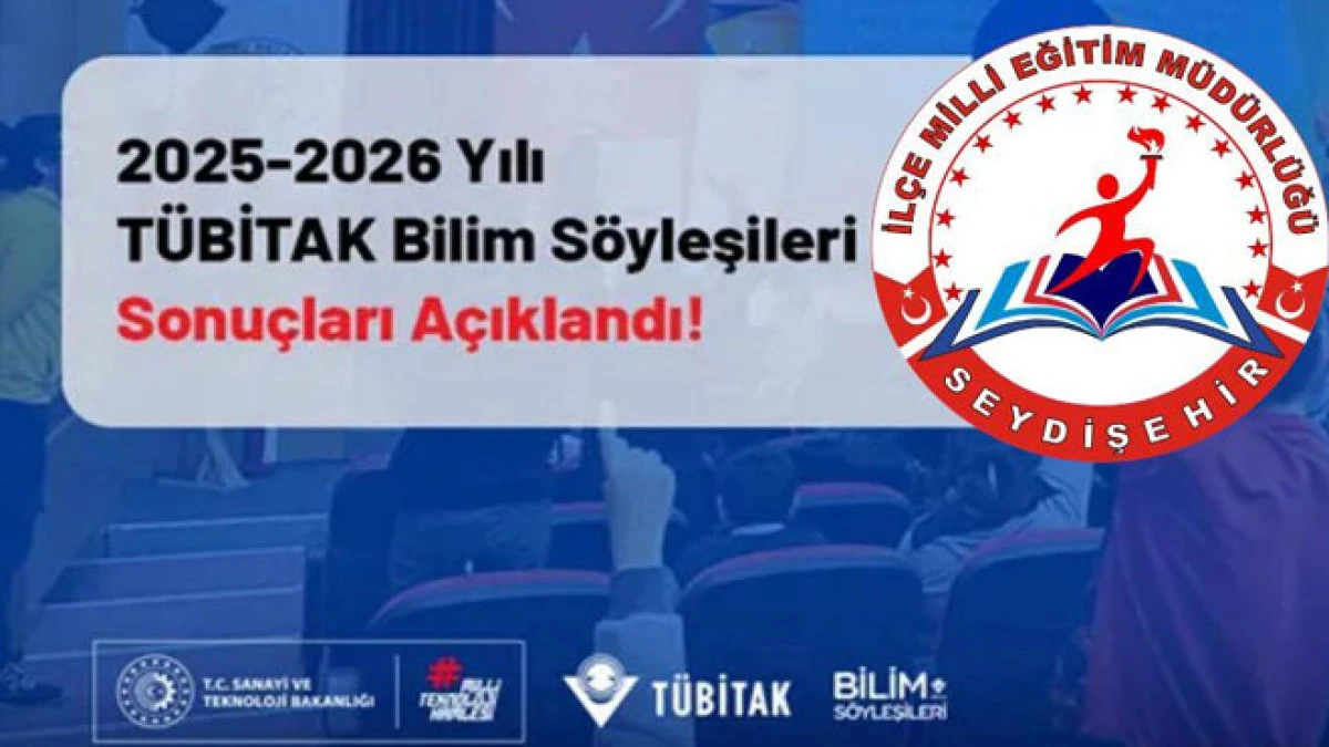 Seydişehir&rsquo;de T&Uuml;BİTAK bilim s&ouml;yleşilerine 2 okul se&ccedil;ildi