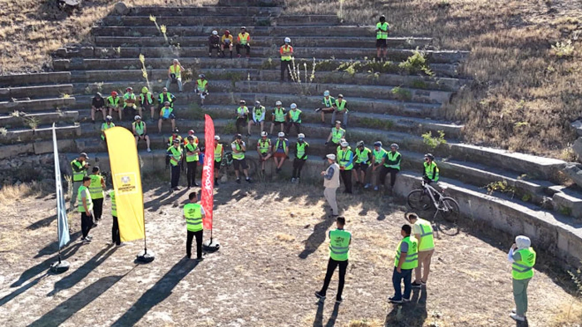 Seydişehir’den tarihe ve doğaya pedal: Vasada’dan Kilistra’ya bisiklet turu