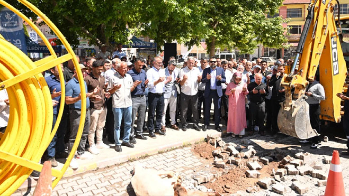 Seydişehir&rsquo;in 4 mahallesinde doğalgaz &ccedil;alışmaları başladı