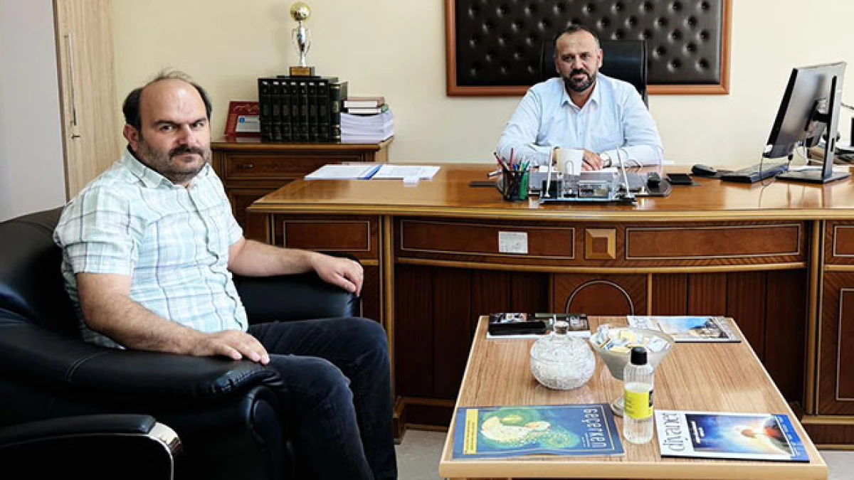 Seydişehir’in Sesi Gazetesi’nden Müftü Koç’a hayırlı olsun ziyareti