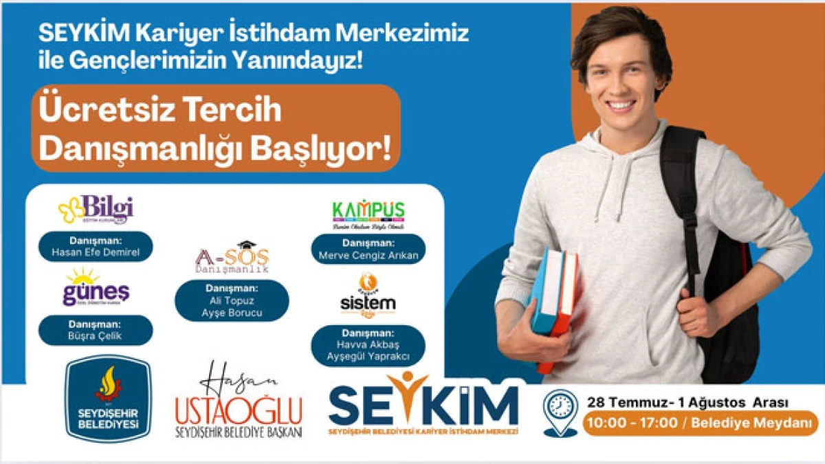 SEYKİM’den öğrencilere tercih danışmanlığı hizmeti