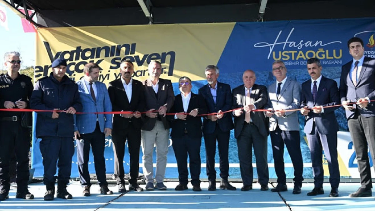 S&uuml;leymaniye-Madenli yolu t&ouml;renle a&ccedil;ıldı