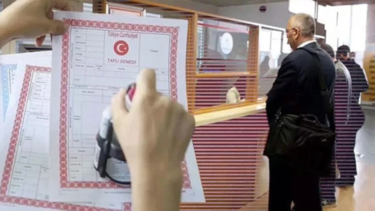 Tapuda &ouml;nemli değişiklik! Artık herkes bu parayı &ouml;demek zorunda