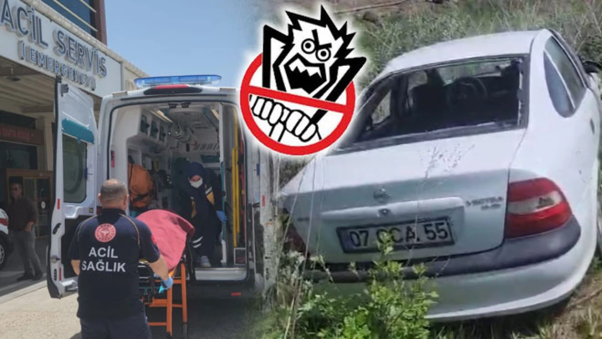 Trafik kazası: 2 kişi yaralandı