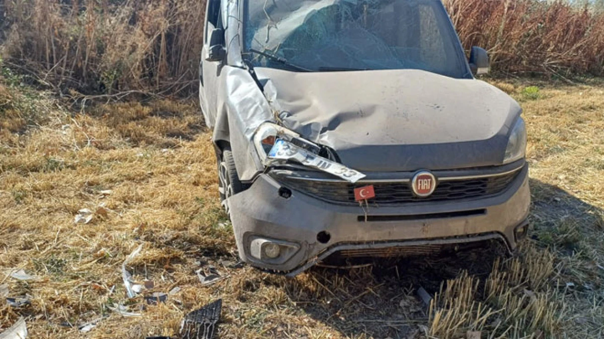 Trafik kazası: 2 yaralı