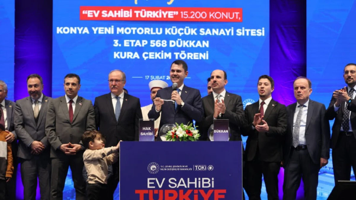 Yeni TOKİ konutlarının sahipleri belli oldu