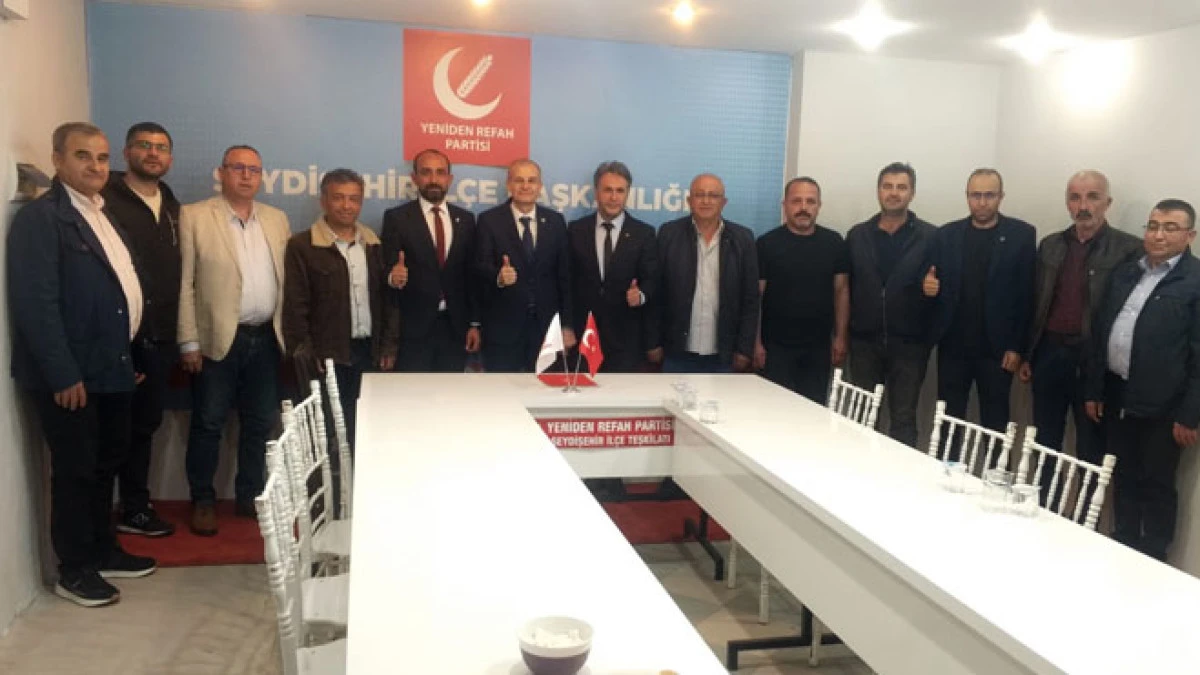 YRP İl Başkanı Hasan Yel’den Seydişehir Teşkilatı’na ziyaret